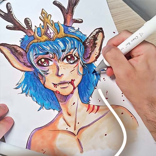 Pennarelli ad Alcool