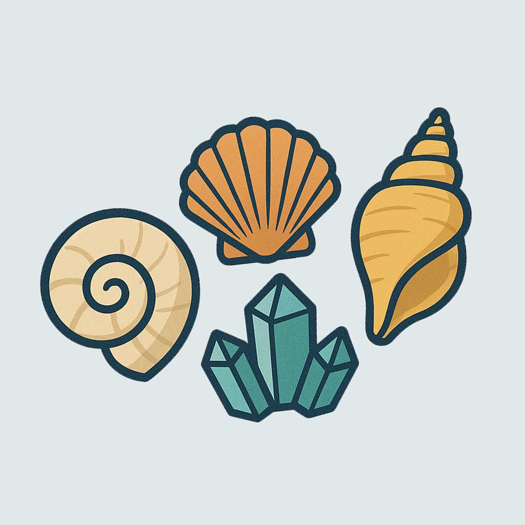 Conchiglie e Minerali